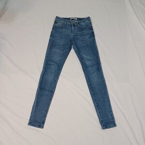 KanCan Jeans Womens Size 1 Mid Rise Skinny Stretch